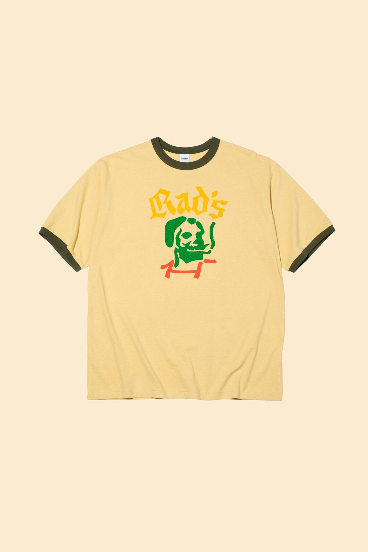 Radiall Ziggy T-Shirt - Smokey Yellow