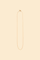 Radiall Curb T-Bar Necklace - Gold