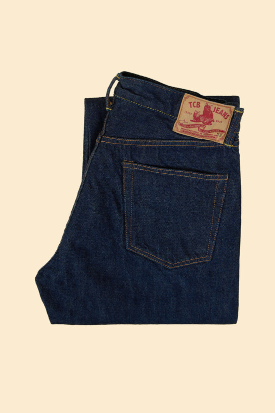 TCB Jeans 50's XX Mid Rise Straight Denim - 13.5oz