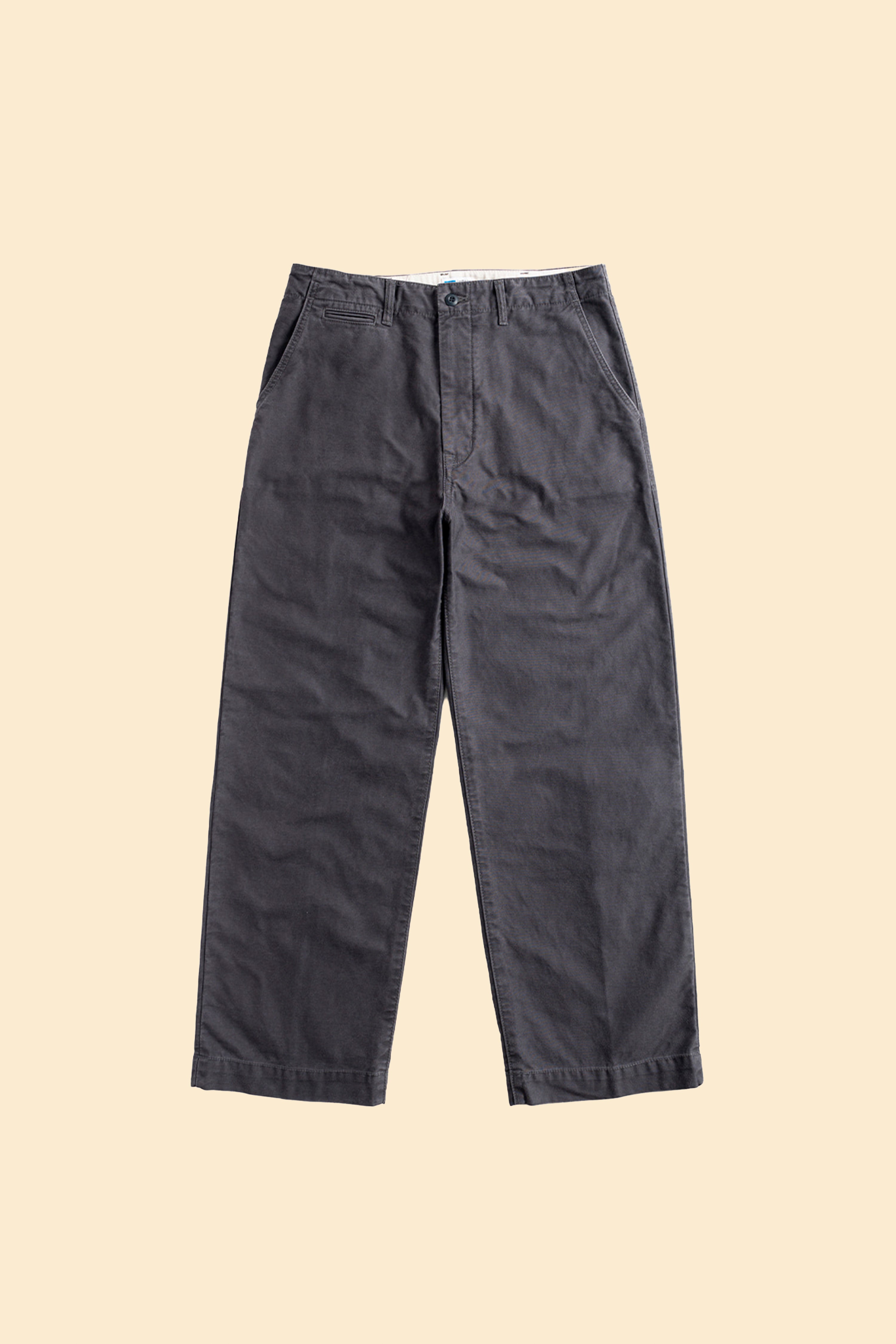Japan Blue Jeans Wide Fit Trousers - Black
