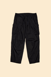 Radiall Clan Wide Fit Cargo Pants - Black