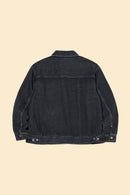 Radiall Classic 350 Top Trucker Jacket - Light Black