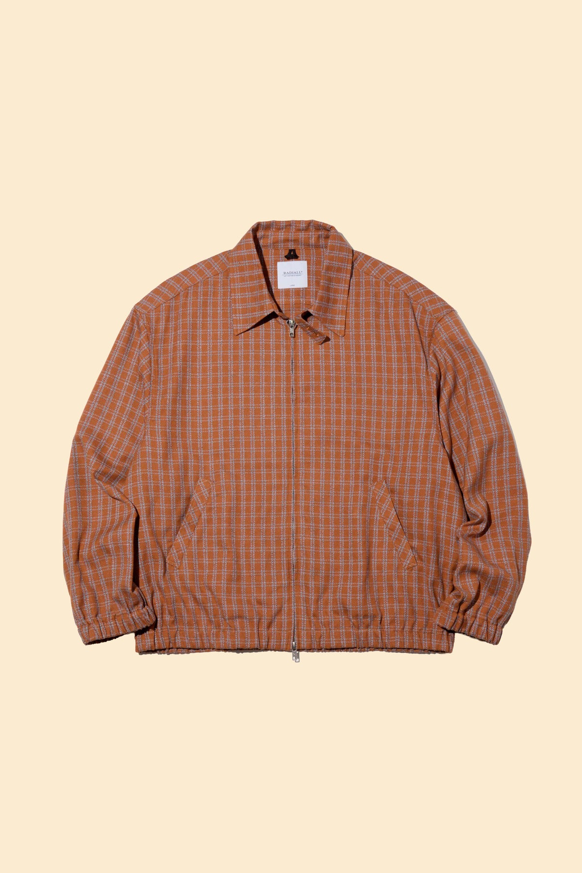 Radiall Shoebox Zip Up Blouson - Brown