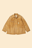 POST O'ALLS Engineers' Jacket - Brown Wash