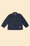 TCB Jeans Catface Pullover Shirt - Indigo