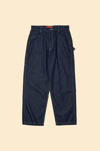 Radiall Chev Wide Fit Carpenter Pants - Indigo