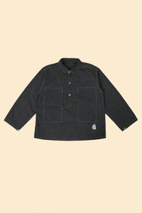 TCB Jeans Catface Pullover Shirt - Black
