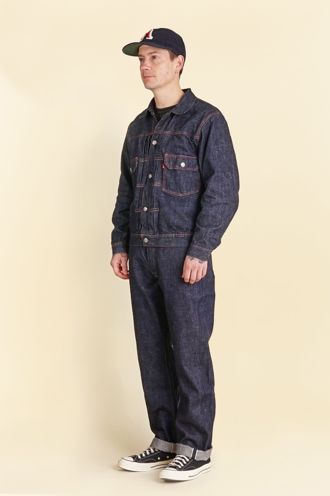 Fullcount 1101 Straight Selvedge Denim - 13.7oz - Fullcount - URAHARA