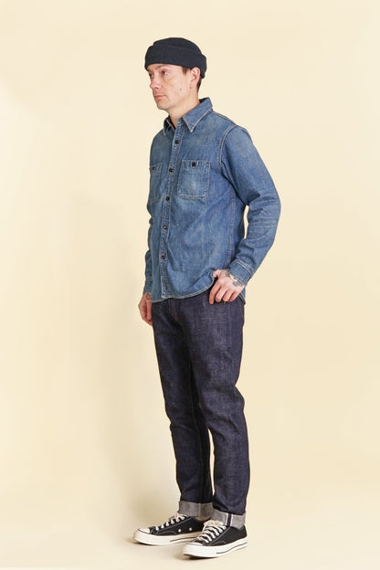 Fullcount 1110 Tapered Selvedge Denim - 13.7oz - Fullcount - URAHARA