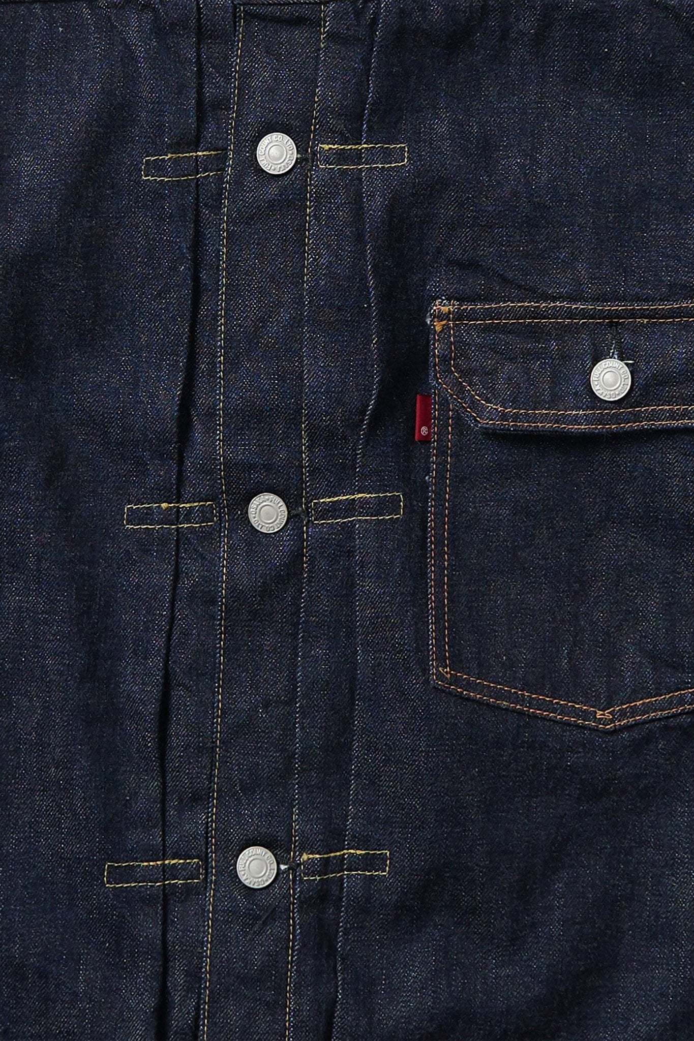 Fullcount 2107 Type 1 Denim Jacket - 13.7oz - Fullcount - URAHARA