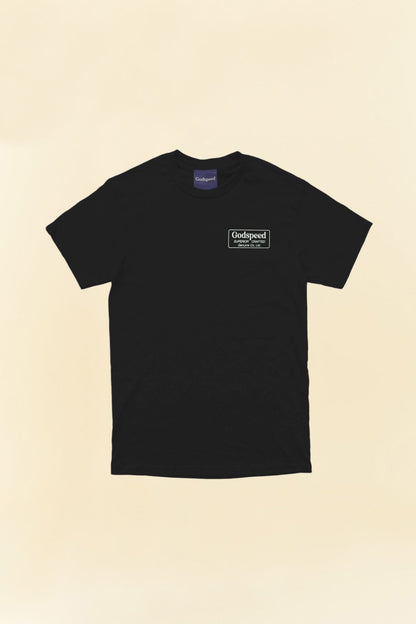 Godspeed 'Genuine' Heavyweight Organic T-Shirt - Black -Godspeed - URAHARA