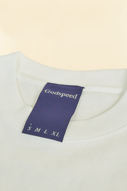 Godspeed 'Genuine' Heavyweight Organic T-Shirt - White -Godspeed - URAHARA