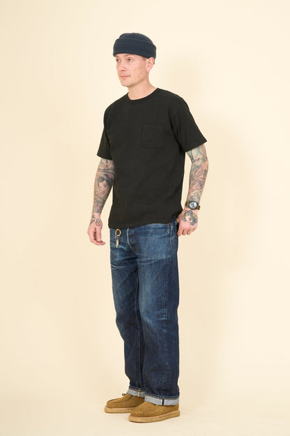 Godspeed Heavyweight Daimaru 10oz Pocket T-Shirt - Black - Godspeed - URAHARA