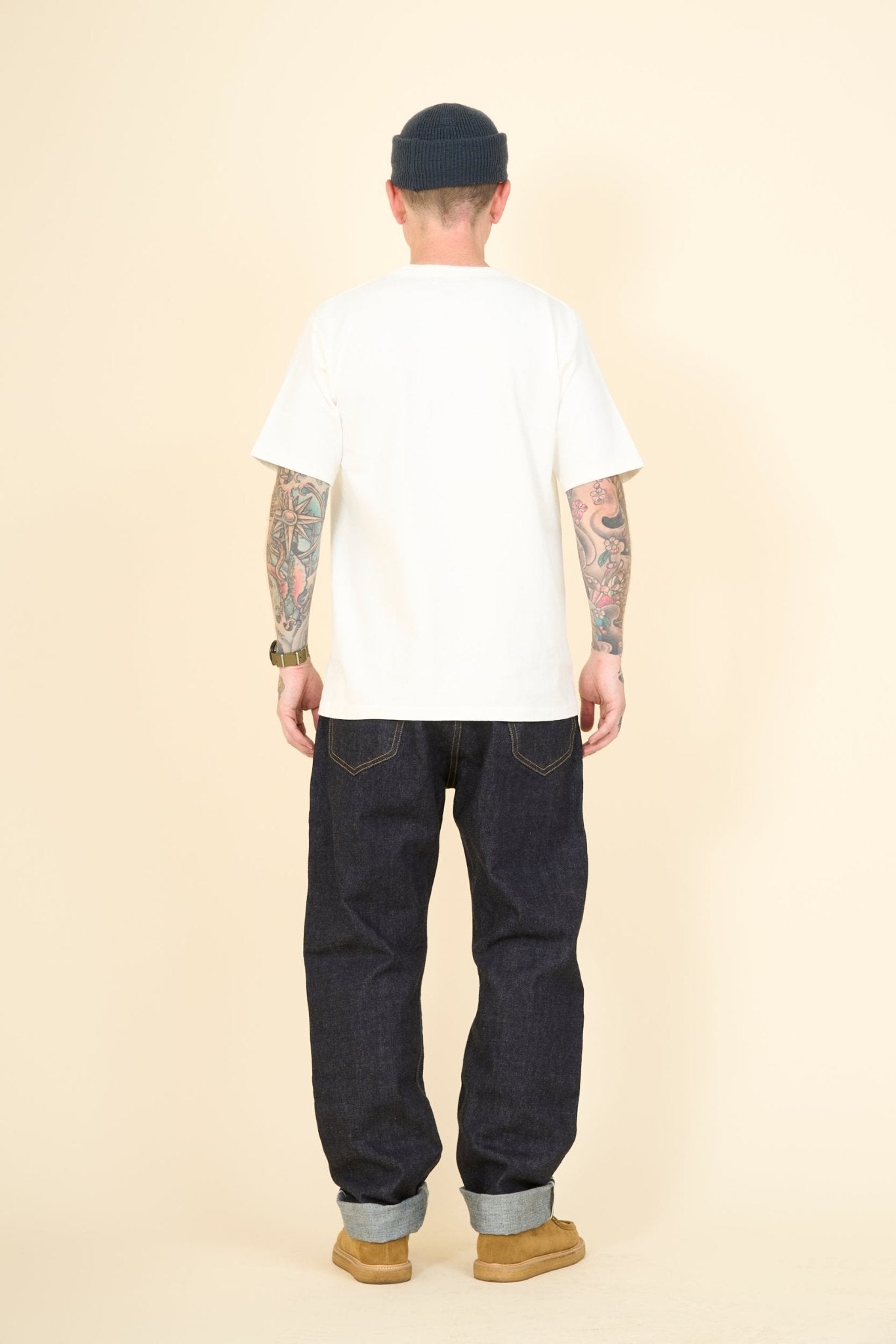 Godspeed Heavyweight Daimaru 10oz Pocket T-Shirt - Natural - Godspeed - URAHARA