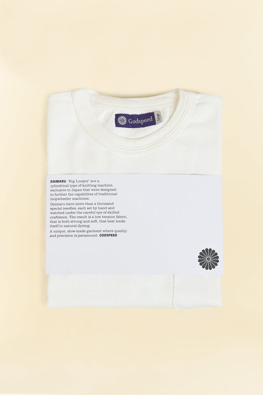 Godspeed Heavyweight Daimaru 10oz Pocket T-Shirt - Natural - Godspeed - URAHARA