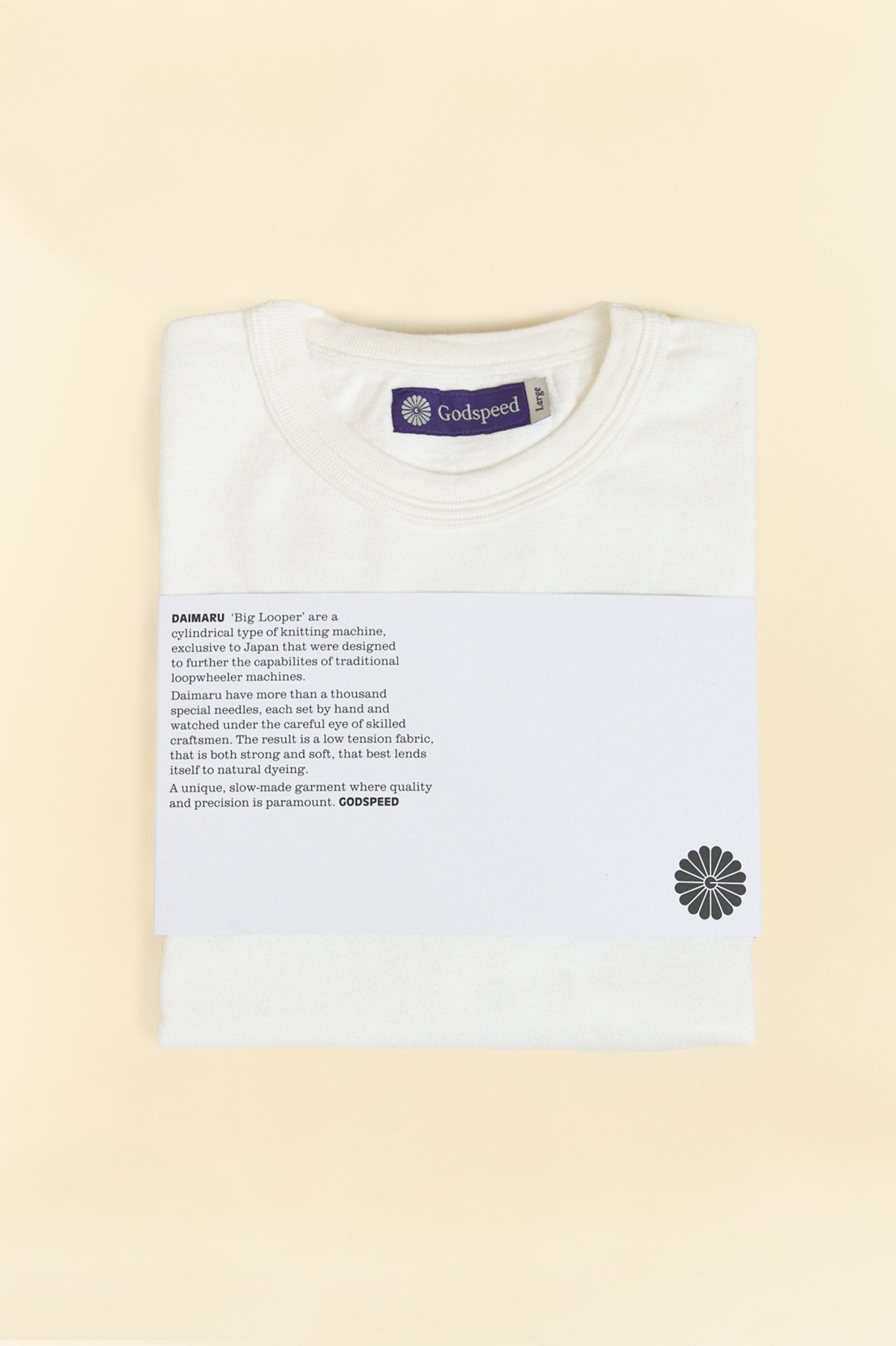 Godspeed Heavyweight Daimaru 10oz T-Shirt - Natural - Godspeed - URAHARA