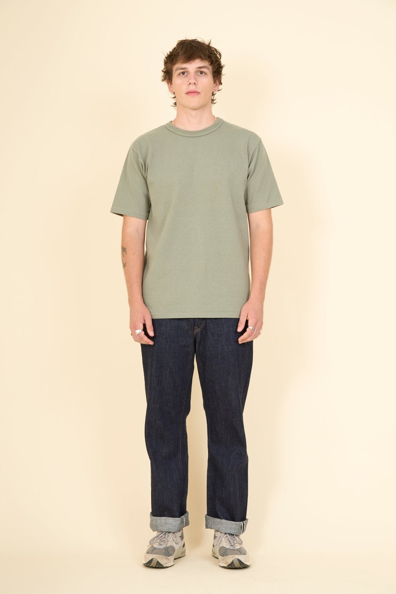 Godspeed Heavyweight Daimaru 10oz T-Shirt - Vintage Olive - Godspeed - URAHARA