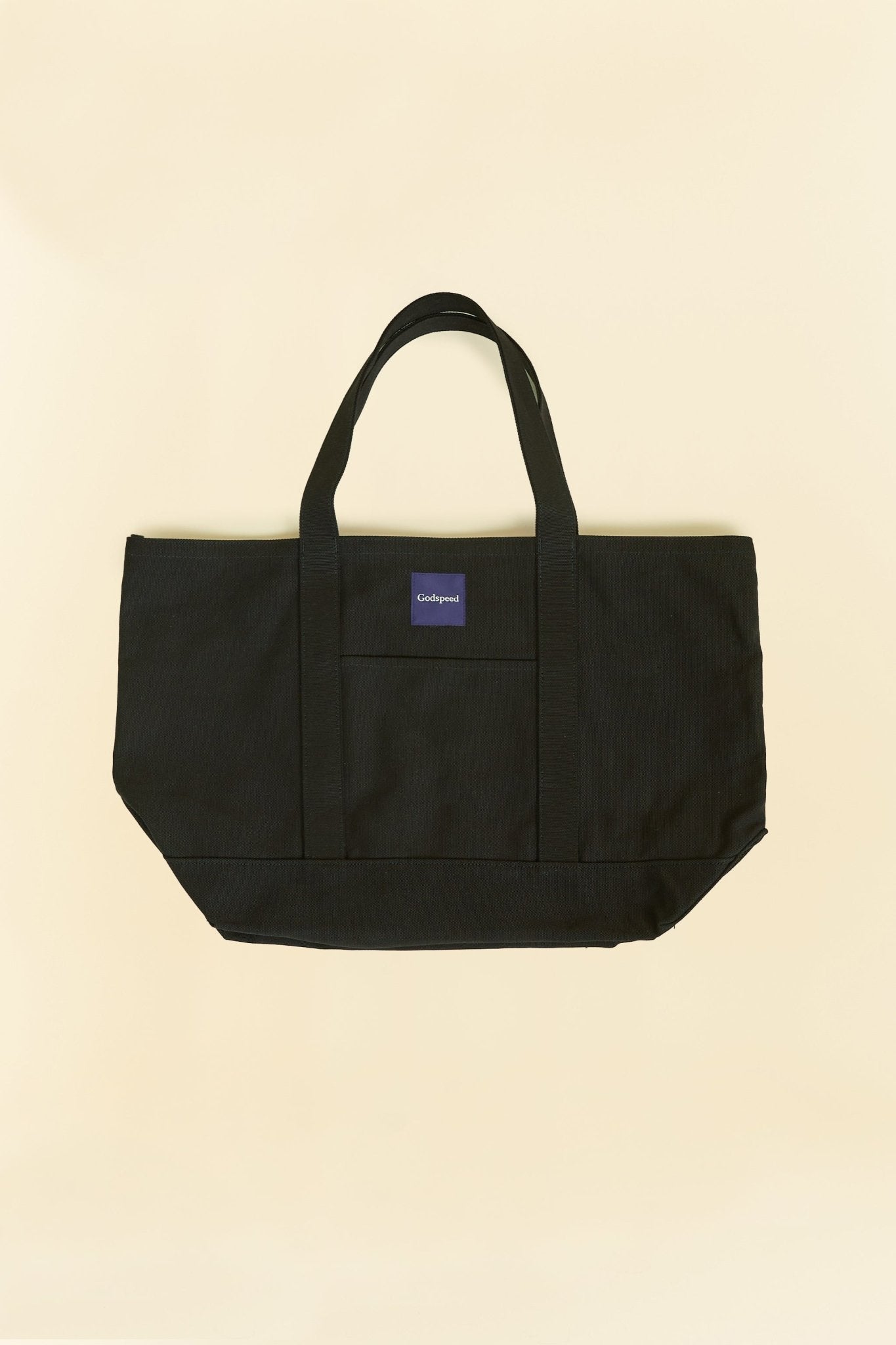 Godspeed Heavyweight Utility Tote Bag - Black -Godspeed - URAHARA