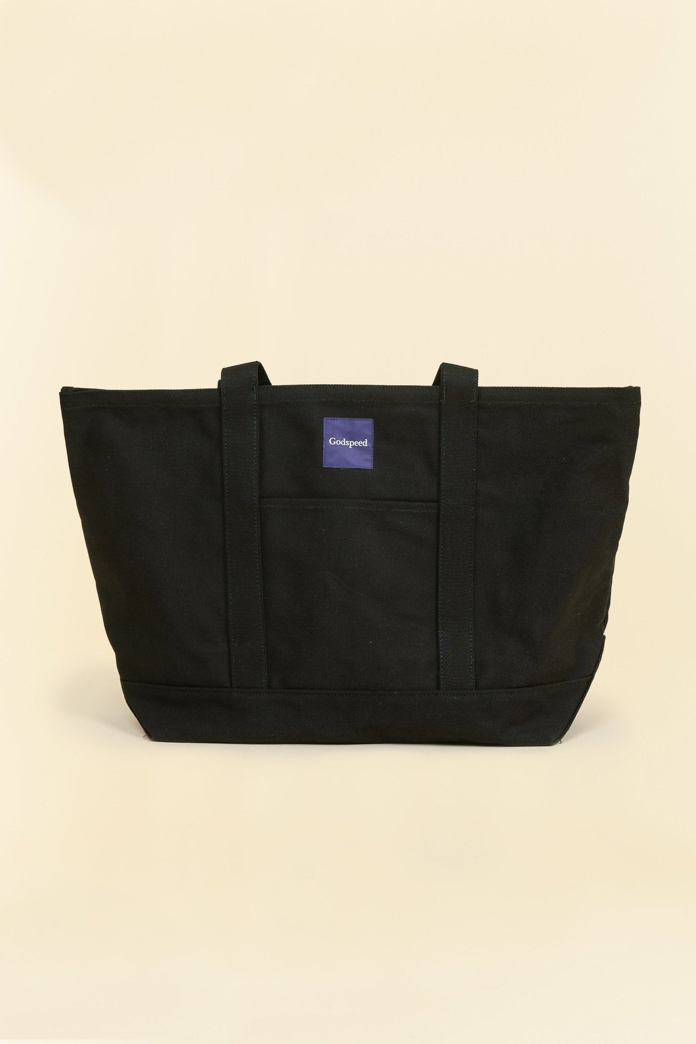 Godspeed Heavyweight Utility Tote Bag - Black -Godspeed - URAHARA