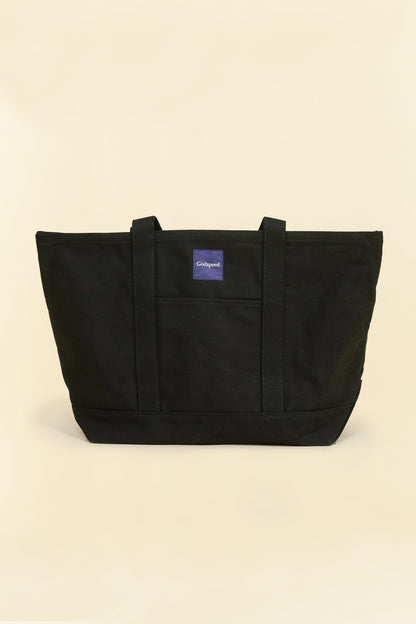 Godspeed Heavyweight Utility Tote Bag - Black -Godspeed - URAHARA