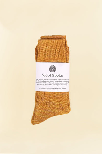 Godspeed Merino Wool Socks - Honey - Godspeed - URAHARA