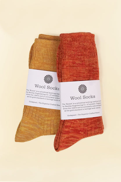 Godspeed Merino Wool Socks - Honey - Godspeed - URAHARA