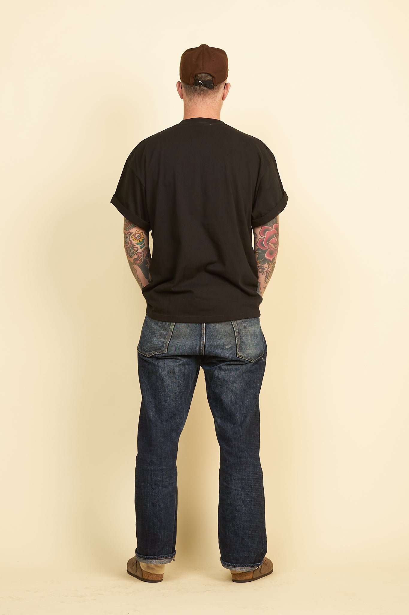 Godspeed 'Roller' Heavyweight Organic T-Shirt - Black -Godspeed - URAHARA