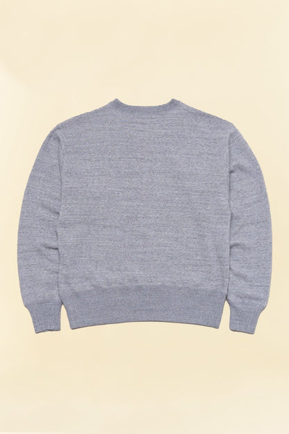 Godspeed Tsuriami Loopwheel Cotton Sweatshirt - Grey -Godspeed - URAHARA