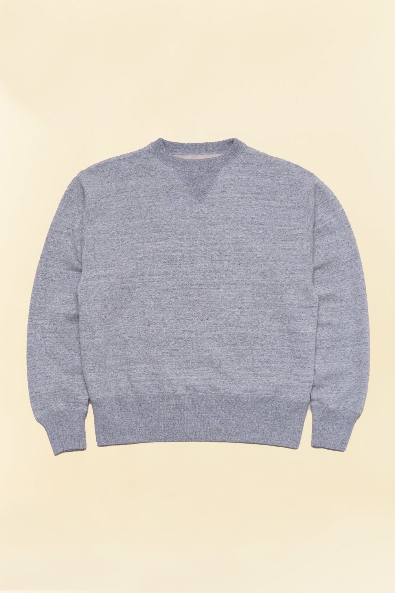 Godspeed Tsuriami Loopwheel Cotton Sweatshirt - Grey -Godspeed - URAHARA