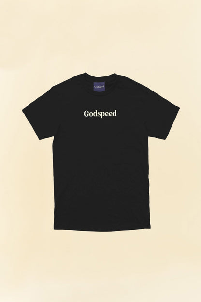 Godspeed 'Zenith' Heavyweight Organic T-Shirt - Black -Godspeed - URAHARA