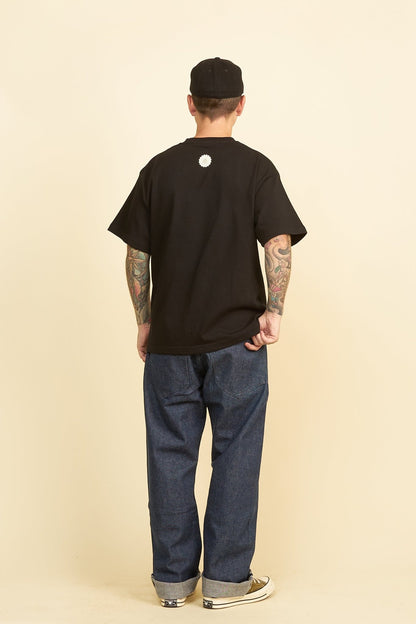 Godspeed 'Zenith' Heavyweight Organic T-Shirt - Black -Godspeed - URAHARA