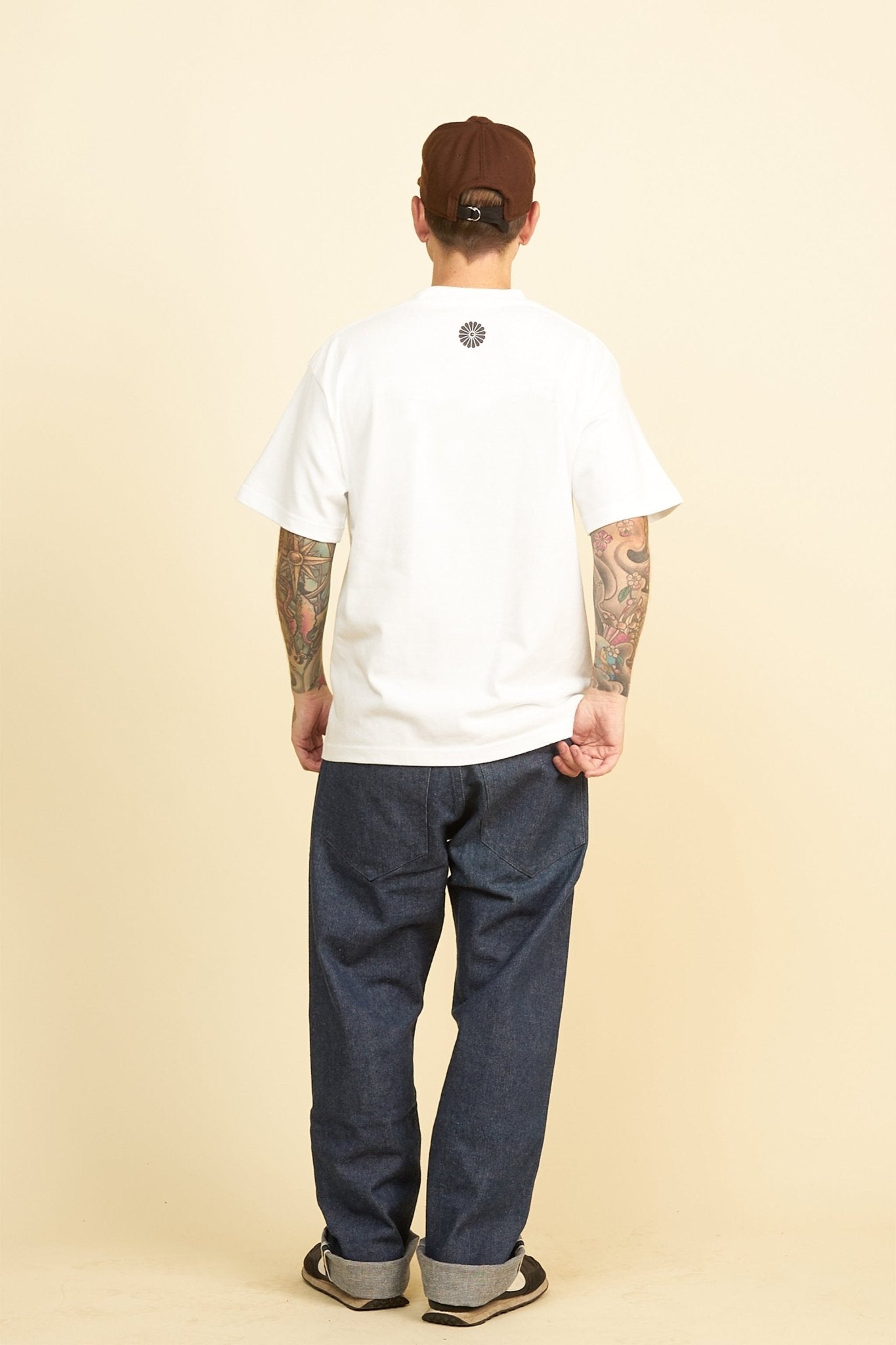 Godspeed 'Zenith' Heavyweight Organic T-Shirt - White -Godspeed - URAHARA