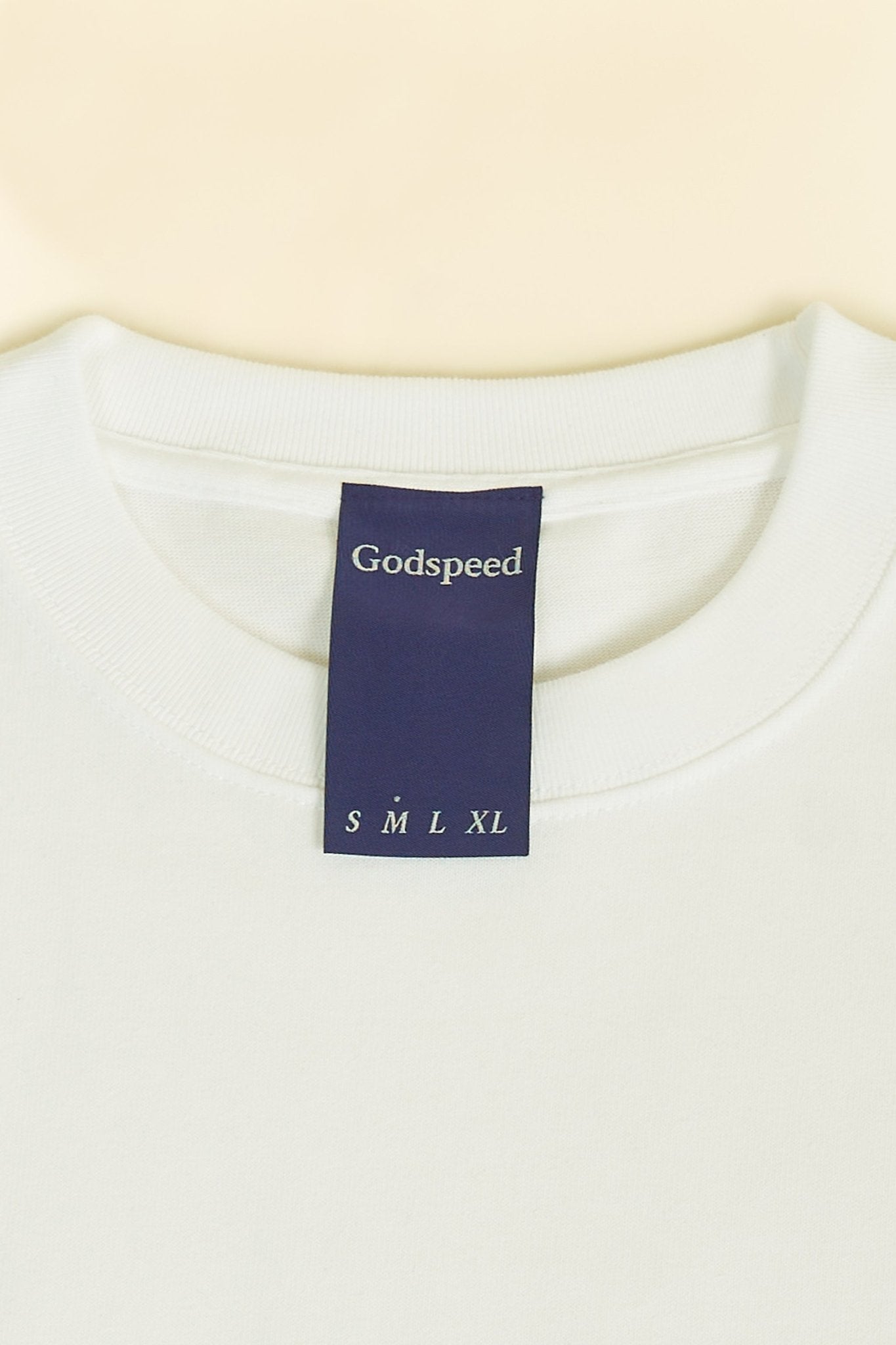 Godspeed 'Zenith' Heavyweight Organic T-Shirt - White -Godspeed - URAHARA