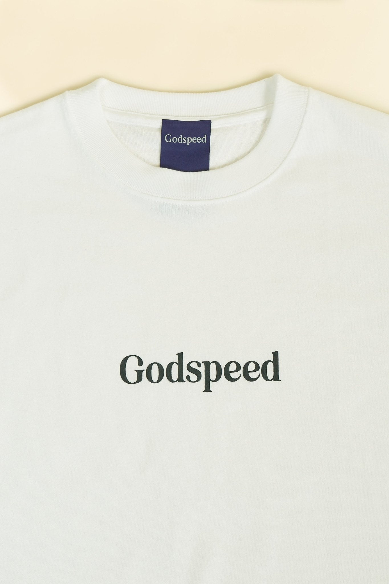 Godspeed 'Zenith' Heavyweight Organic T-Shirt - White -Godspeed - URAHARA