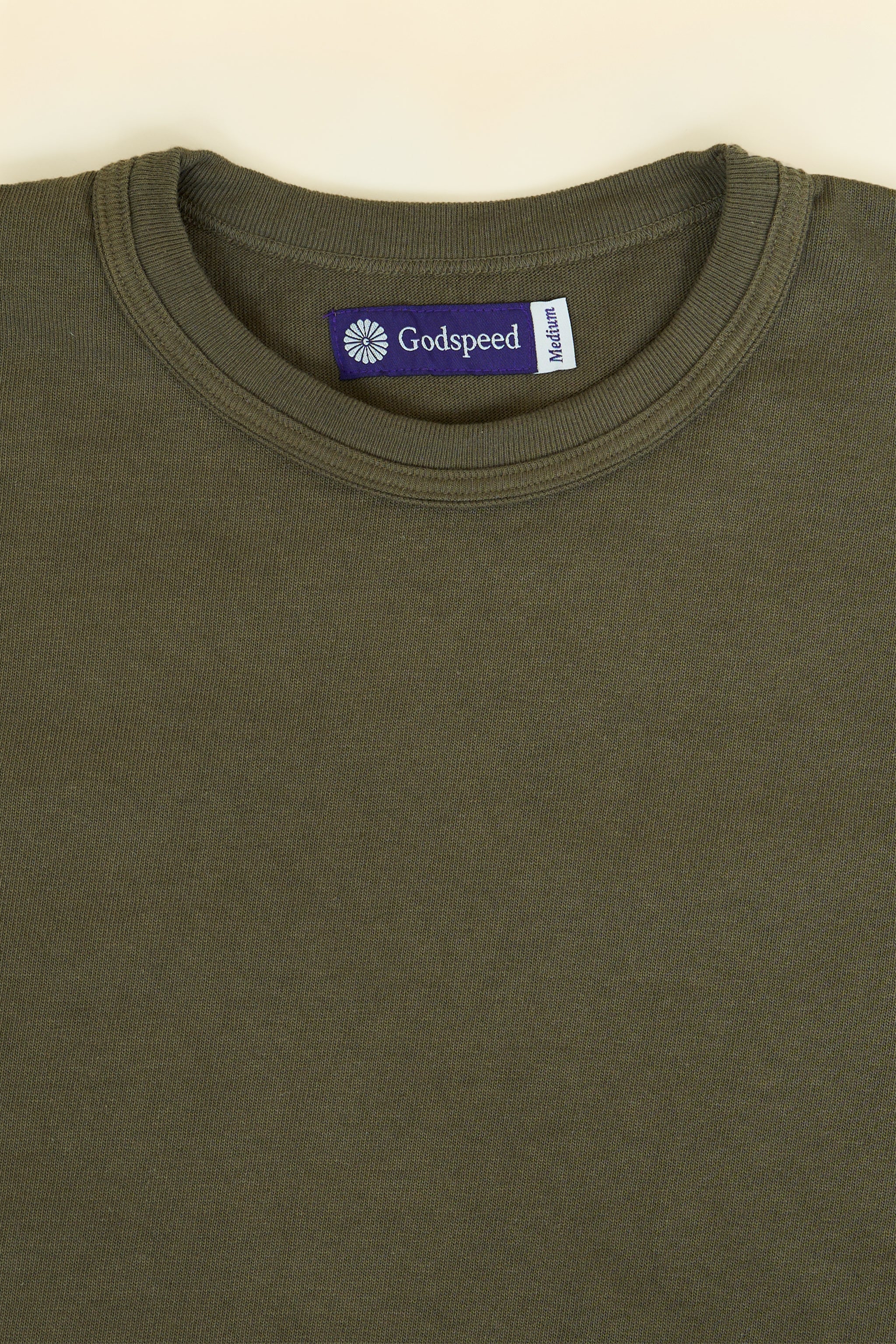 Godspeed Heavyweight Loopwheel  10oz T-Shirt - Olive