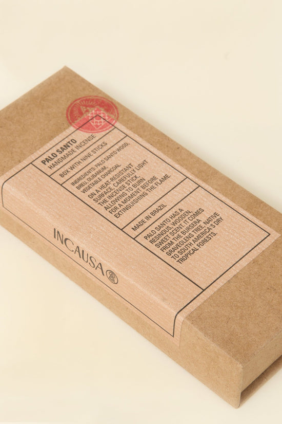 Incausa Incense - Palo Santo Breu Resin Incense Box