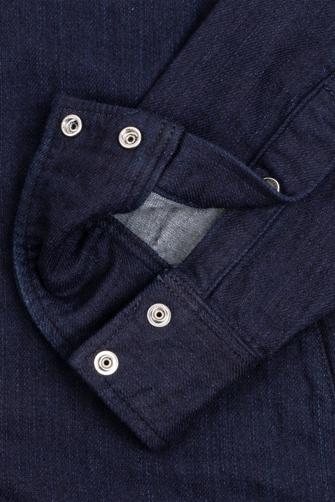 Iron Heart 10oz Double Cloth Denim CPO Shirt - Indigo - Iron Heart - URAHARA