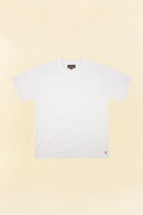 Iron Heart 11oz Cotton Knit Crew Neck T-Shirt - White - Iron Heart - URAHARA
