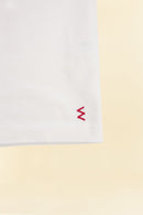 Iron Heart 11oz Cotton Knit Crew Neck T-Shirt - White - Iron Heart - URAHARA