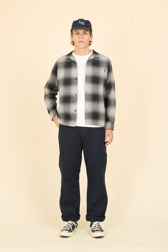 Japan Blue Baker Pants - French Work Serge - Navy