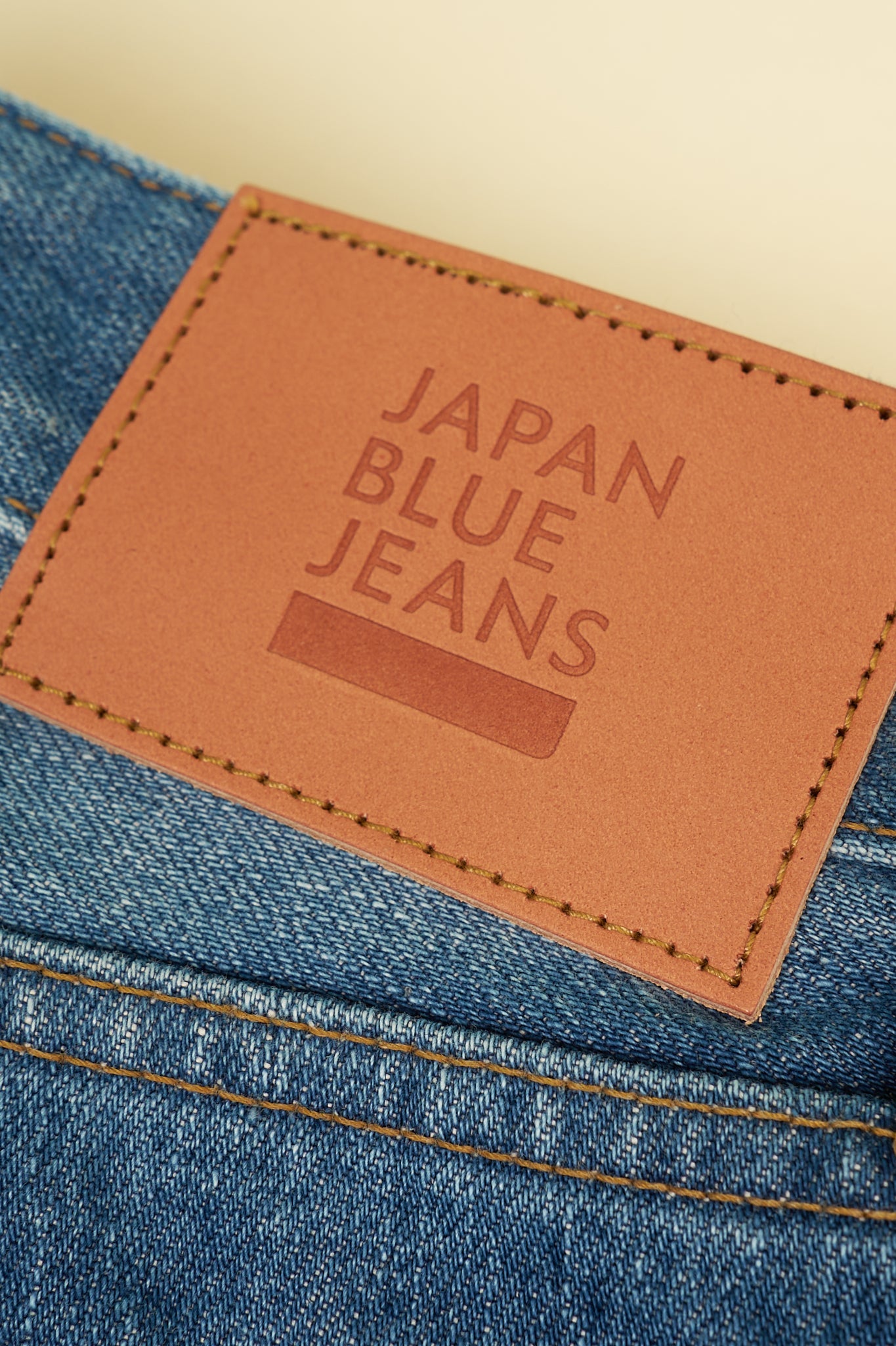 Japan Blue J404 Africa Classic Straight Mid Wash Selvedge Denim - 12.5oz -Japan Blue - URAHARA