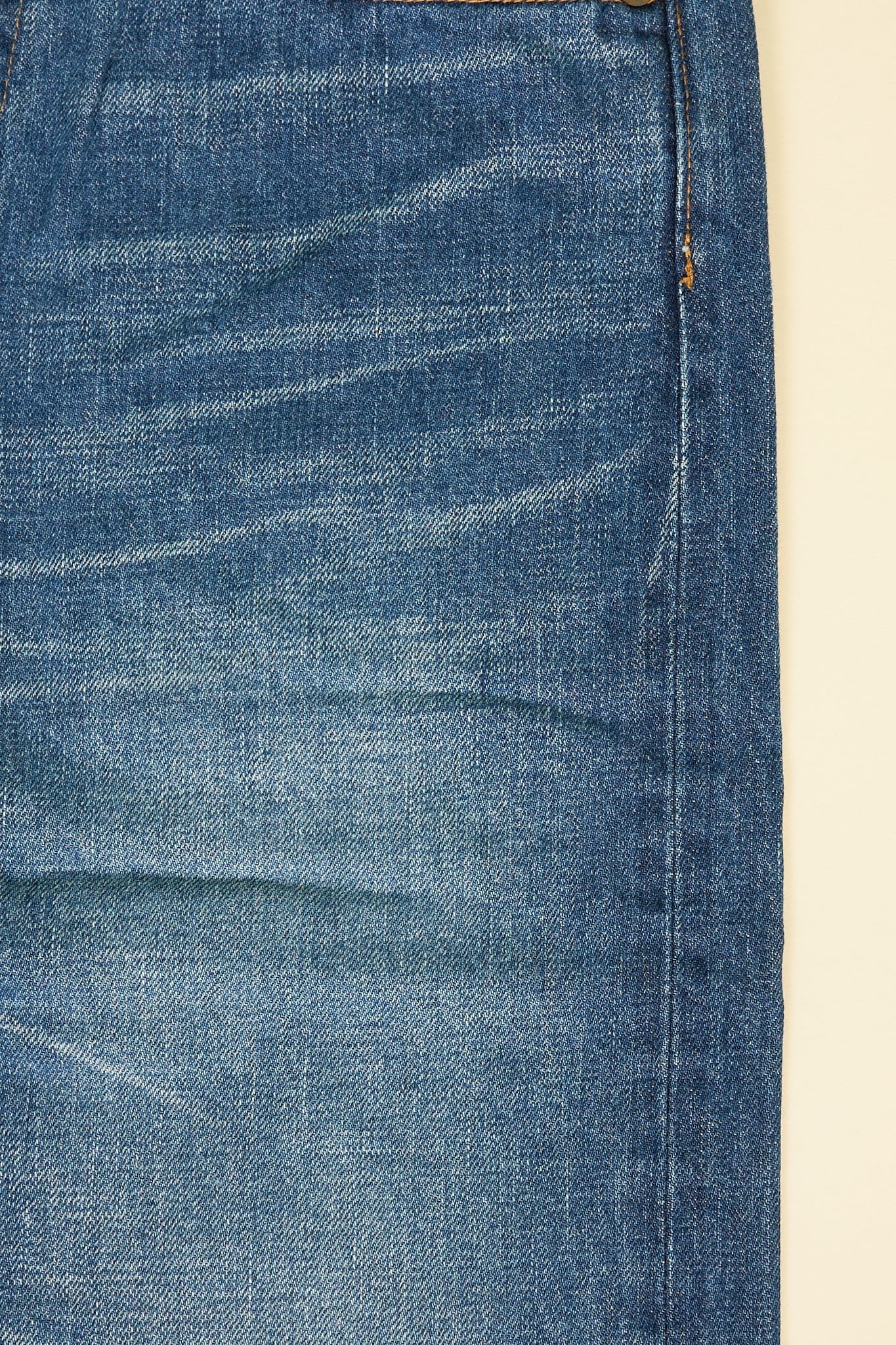 Japan Blue J404 Africa Classic Straight Mid Wash Selvedge Denim - 12.5oz -Japan Blue - URAHARA