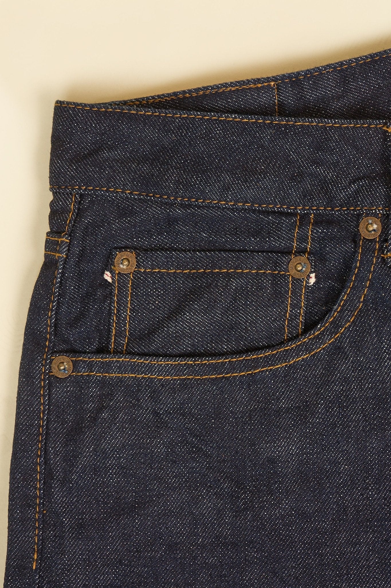 Japan Blue J404 Classic Straight Selvedge Denim - 12.5oz -Japan Blue - URAHARA