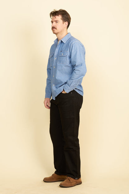 Japan Blue J414 Black Classic Straight Selvedge Denim - 14oz -Japan Blue - URAHARA