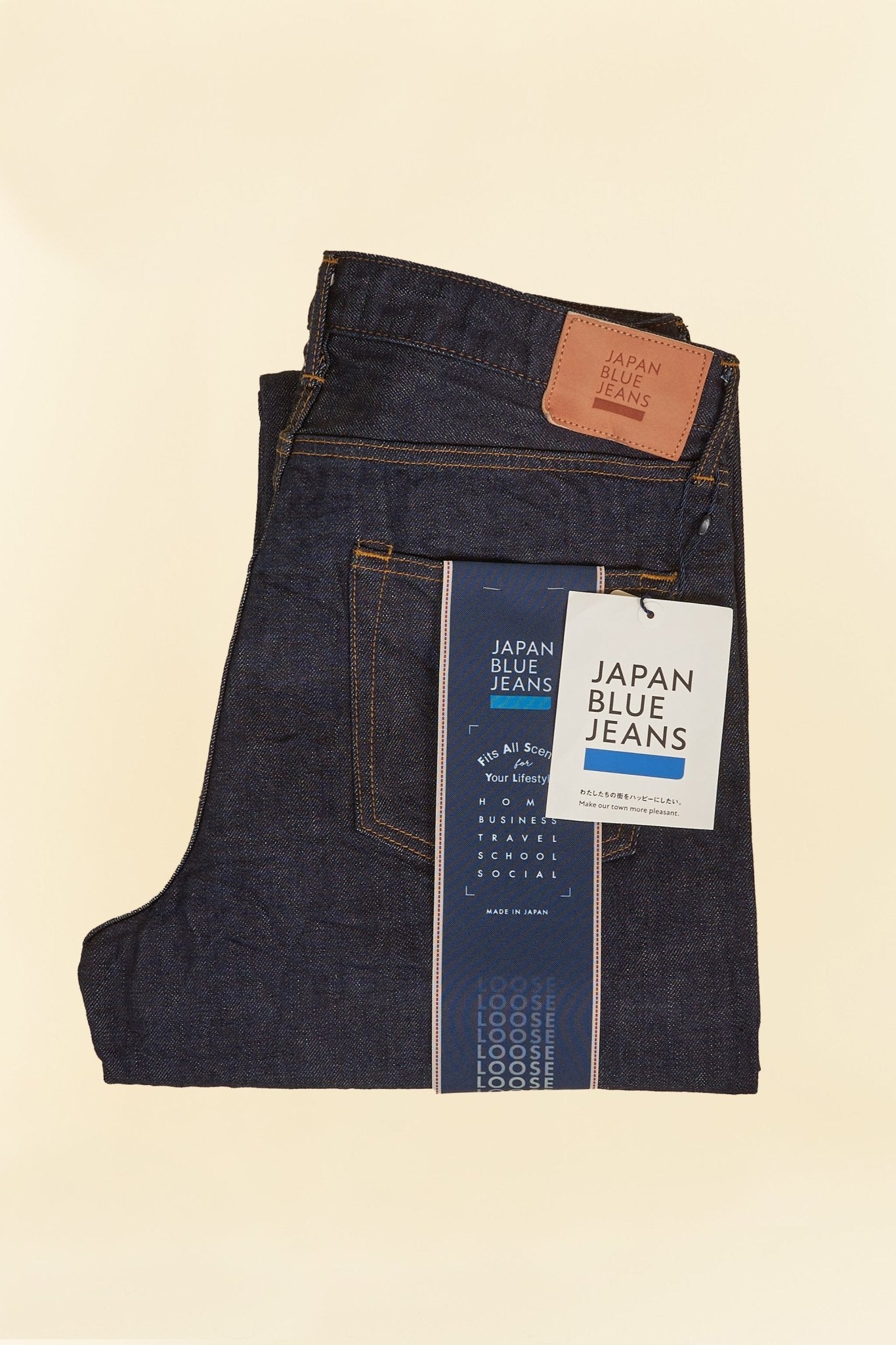 Japan Blue J501 Loose Fit Selvedge Denim - 14.8oz -Japan Blue - URAHARA