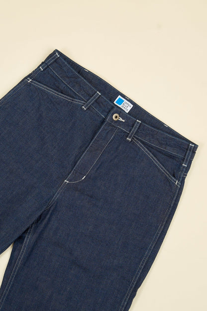 Japan Blue Wide Carpenter Pants - 10oz Denim - Japan Blue - URAHARA