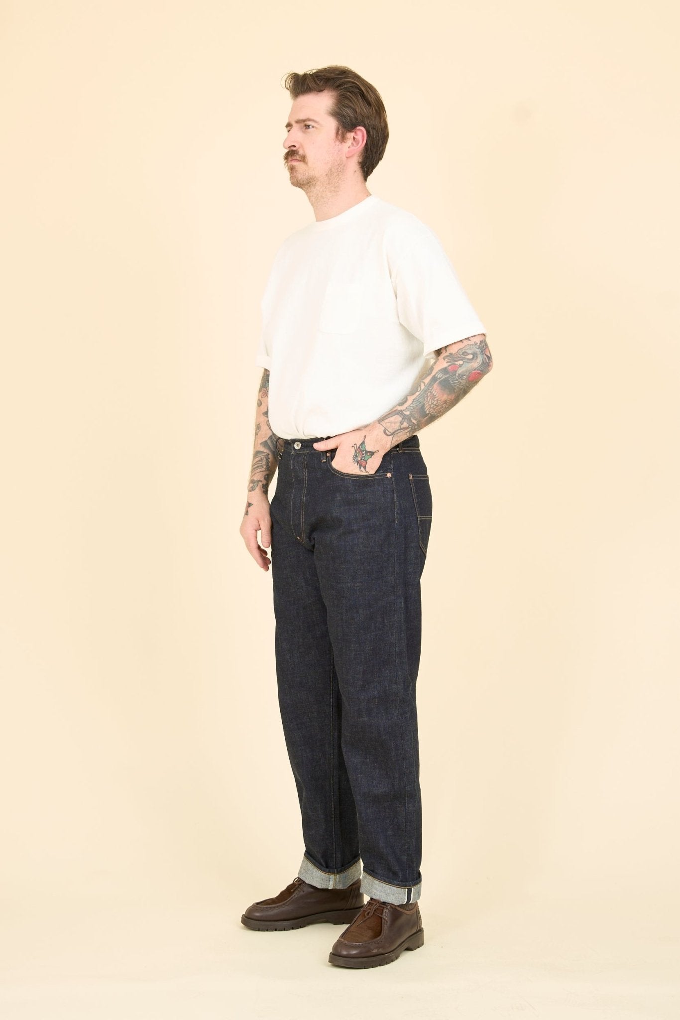 Lawford Lot.203 Five Pocket Denim Pants - 13.5oz - Lawford - URAHARA