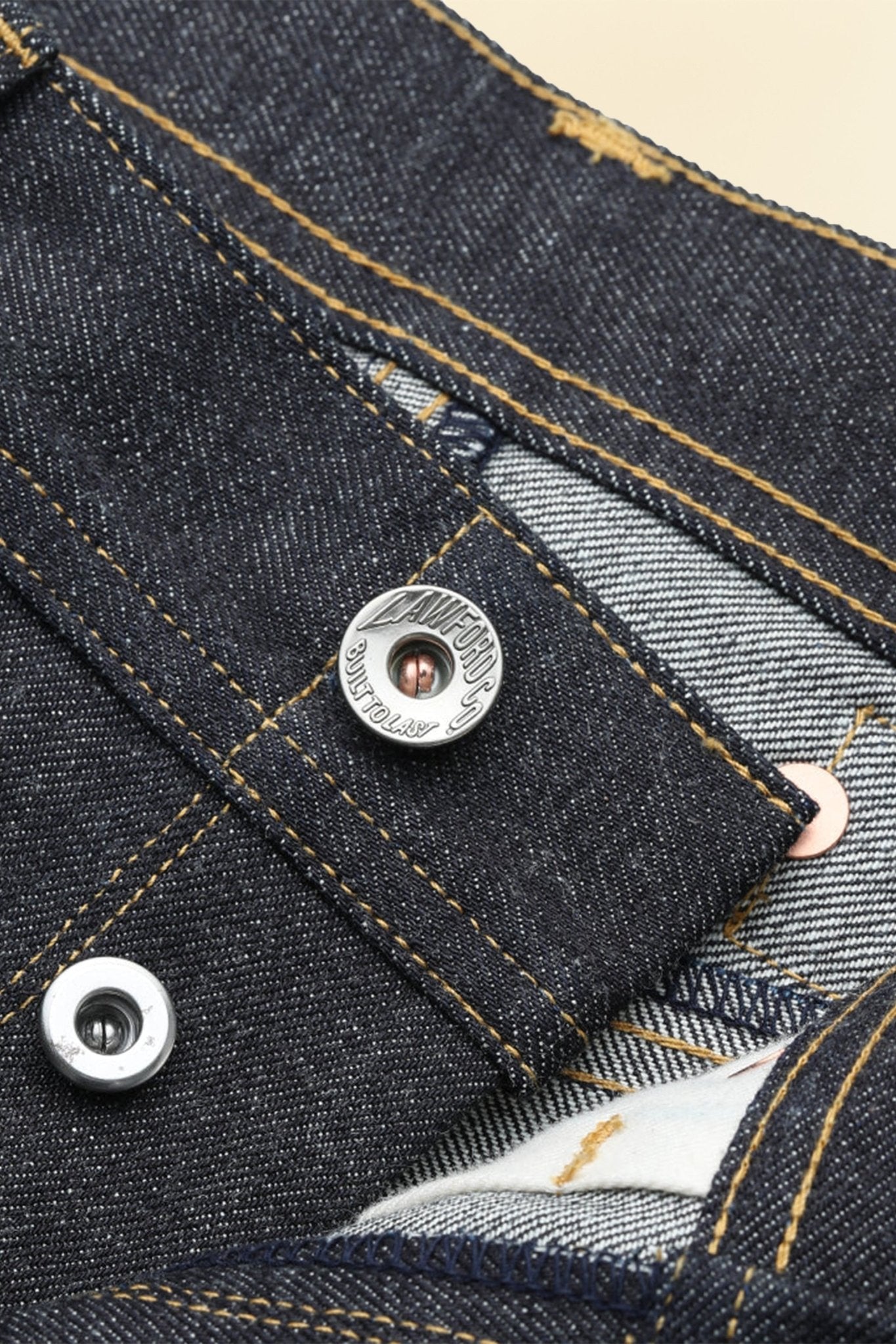 Lawford Lot.243 Buckle - back Five Pocket Denim Pants - 13.5oz - Lawford - URAHARA