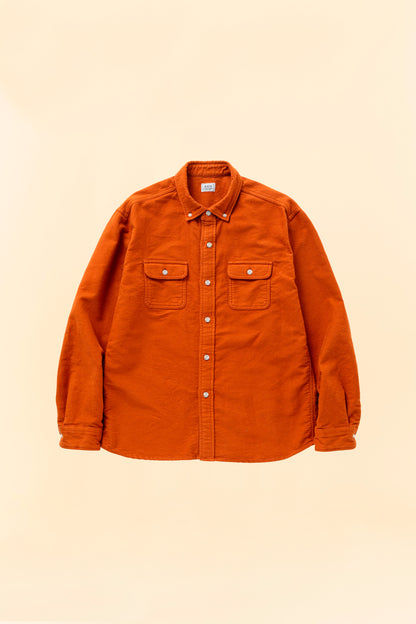 Rats Moleskin B.D Shirt - Orange