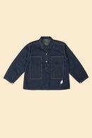 TCB Jeans Catface Pullover Shirt - Indigo